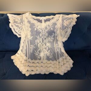 Angel Heart lace blouse